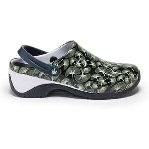 Anywear Zone Womens Sz 8 Clog Black Nurse Shoes Non-Slip Work Shoes - NEW